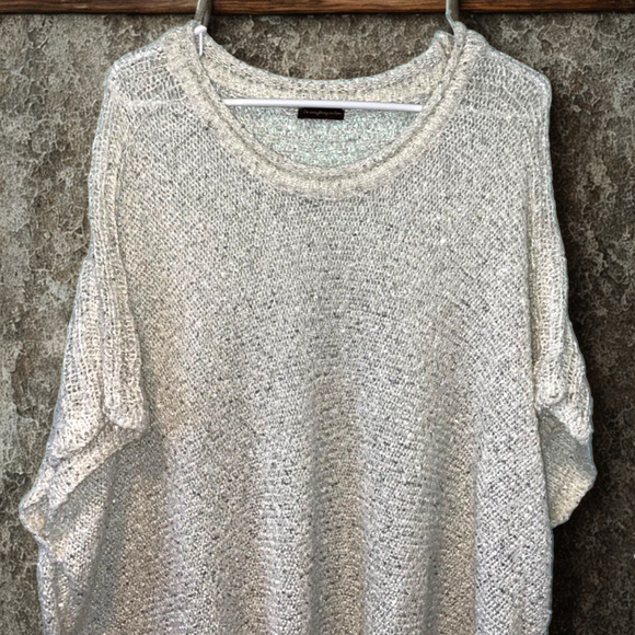 Anthropologie Sweaters - Anthropologie Do Everything in Love Poncho Sweater One Size NWOT